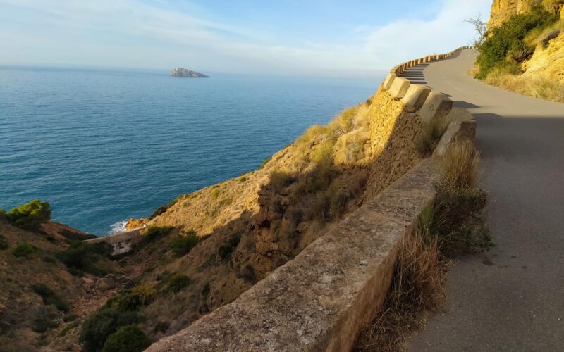 Ruta por Sierra Helada en Benidorm.