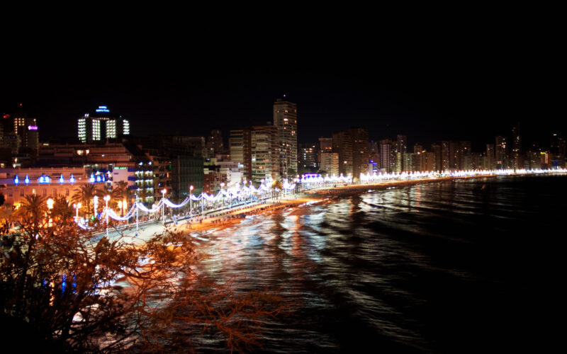 Conciertos por la noche en Benidorm.