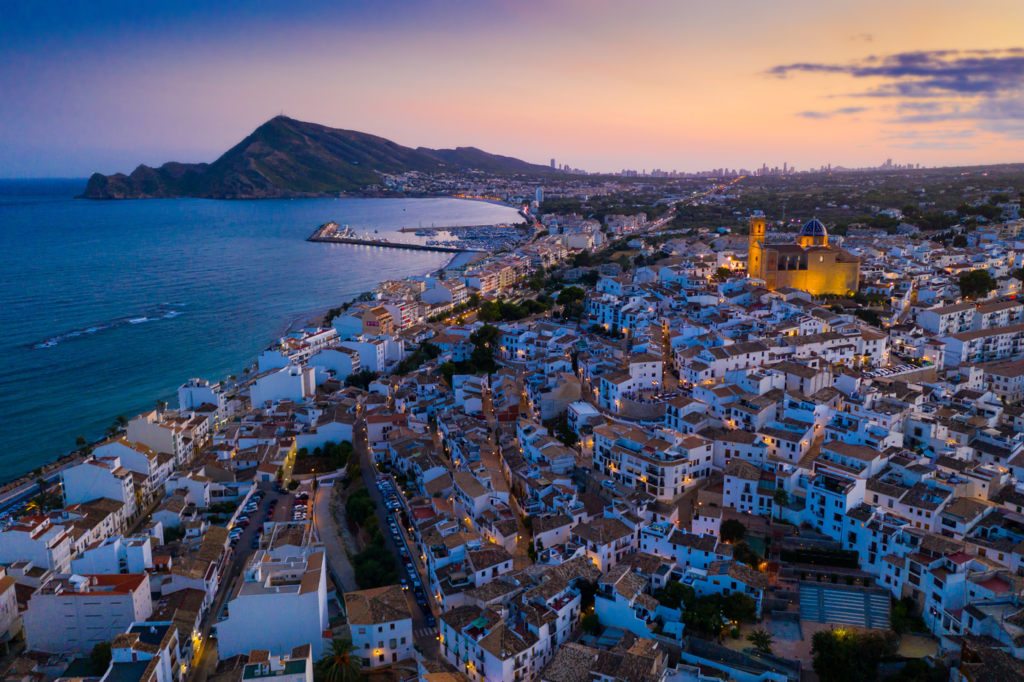 Panorámica de Altea.