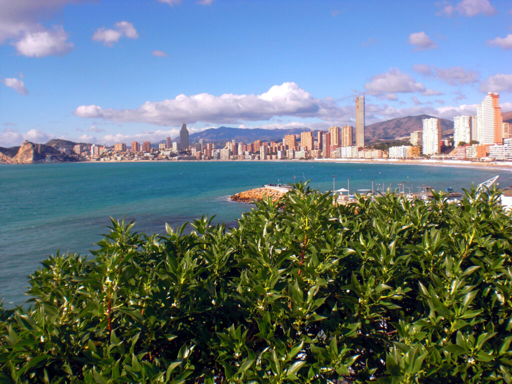 Benidorm en otoño.