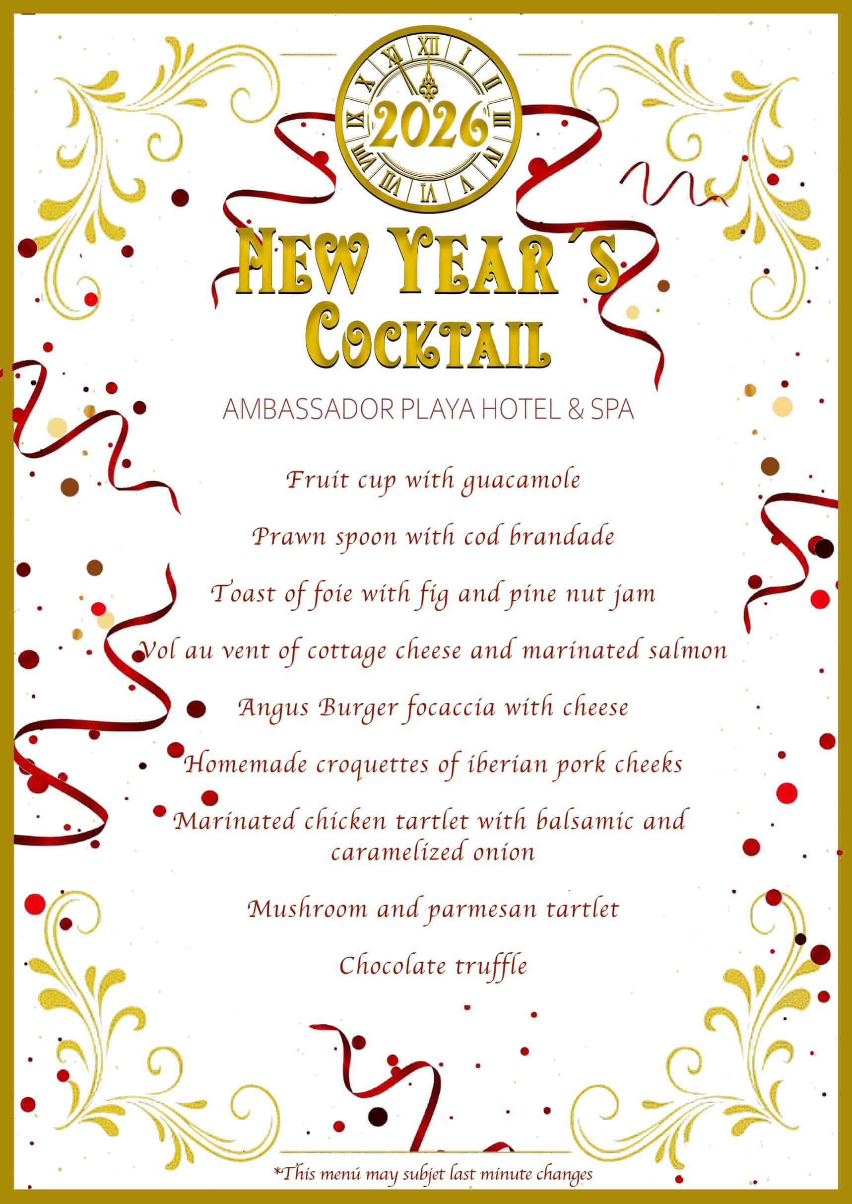 Ambassadores Fin Año EN COCTAILS