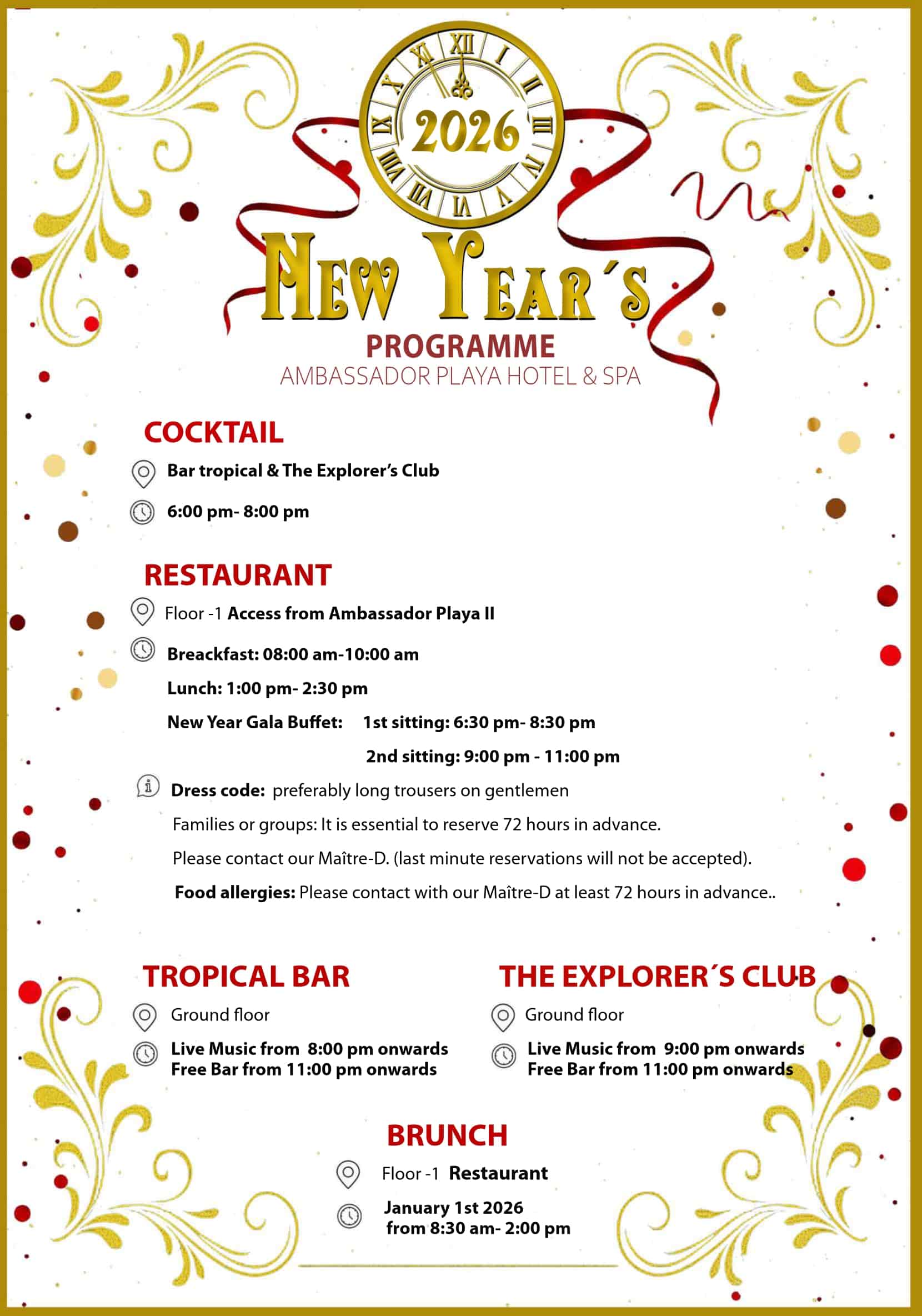 Ambassadores Fin Año PROGRAMA EN